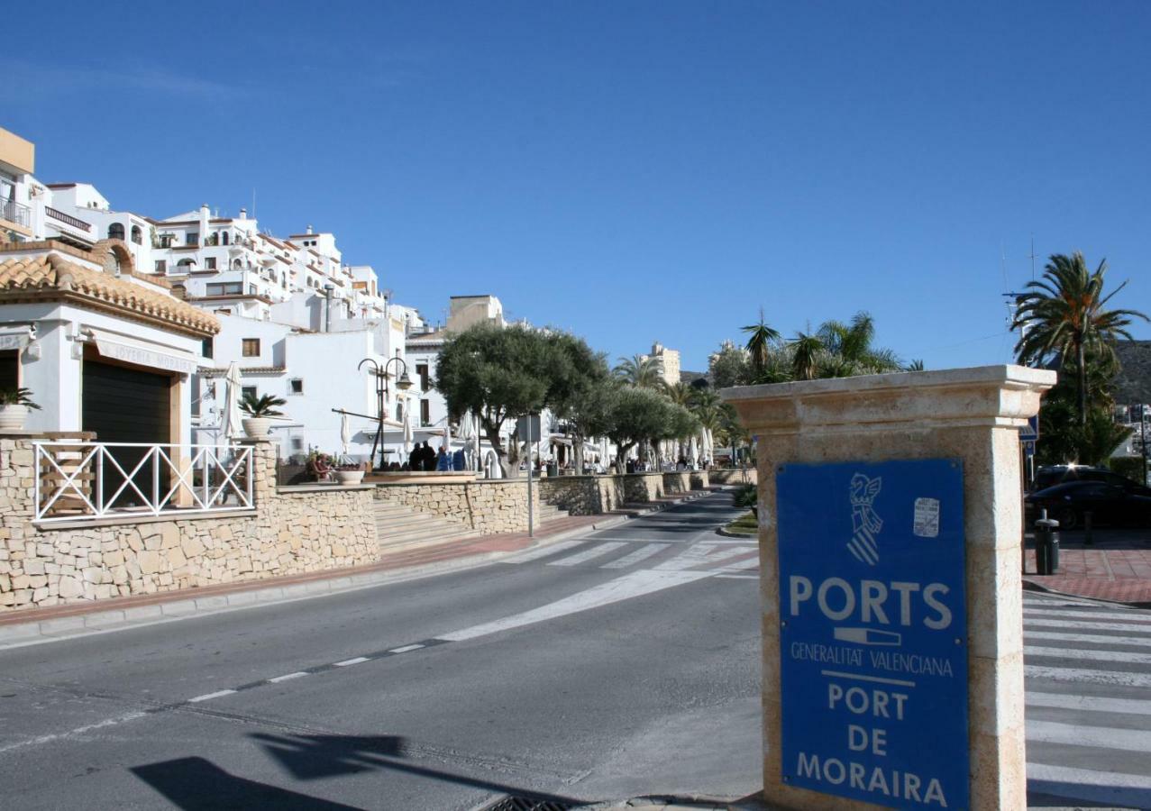 Appartement Monica Moraira Exteriör bild